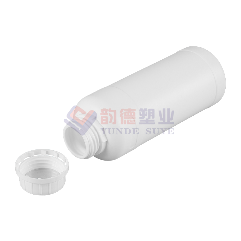 Thickened Plastic Pharmaceutical Fluoride Round Bottle 500ml-01