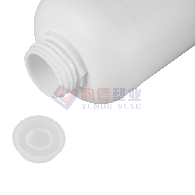 Thickened Medium Capacity High Barrier Fluorinated Round Bottle 300ml-01