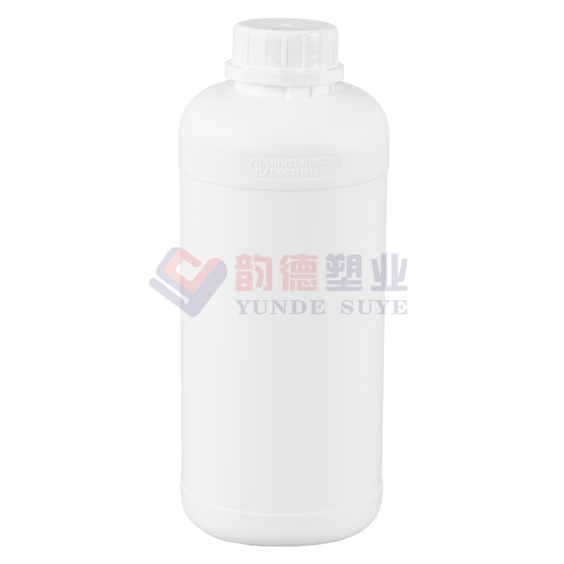 Anti-Corrosion and Anti-Leakage Thickened Fluorinated Round Bottle 1L-01