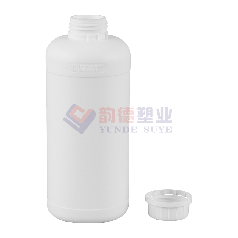 Anti-Corrosion and Anti-Leakage Thickened Fluorinated Round Bottle 1L-01