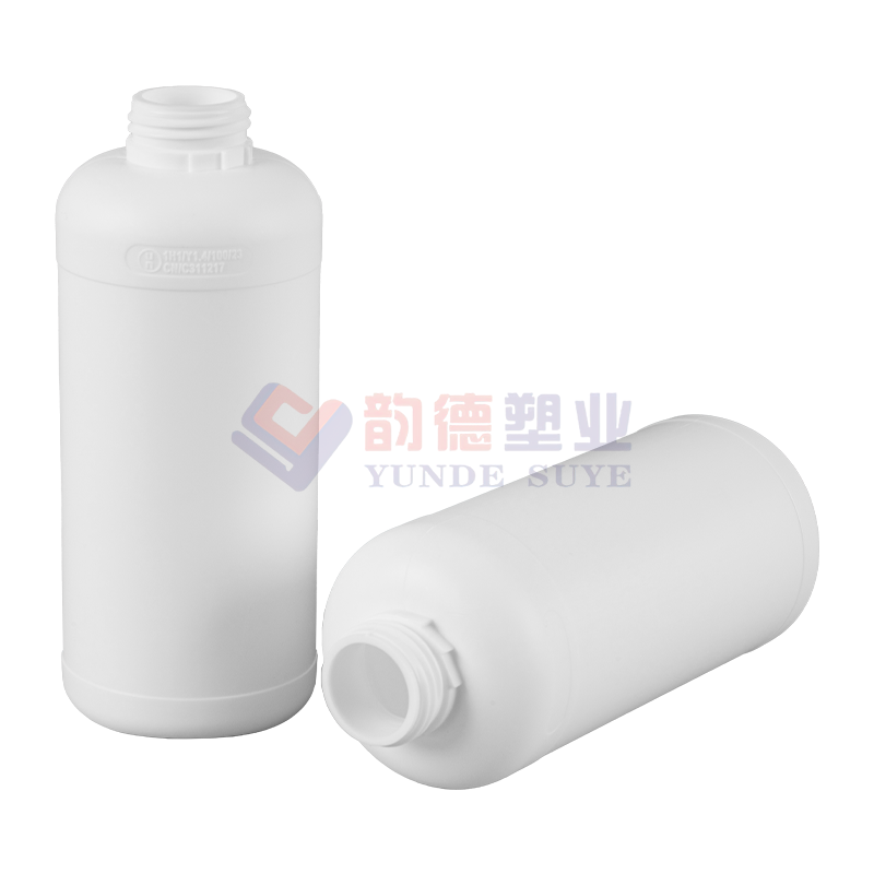 Anti-Corrosion and Anti-Leakage Thickened Fluorinated Round Bottle 1L-01