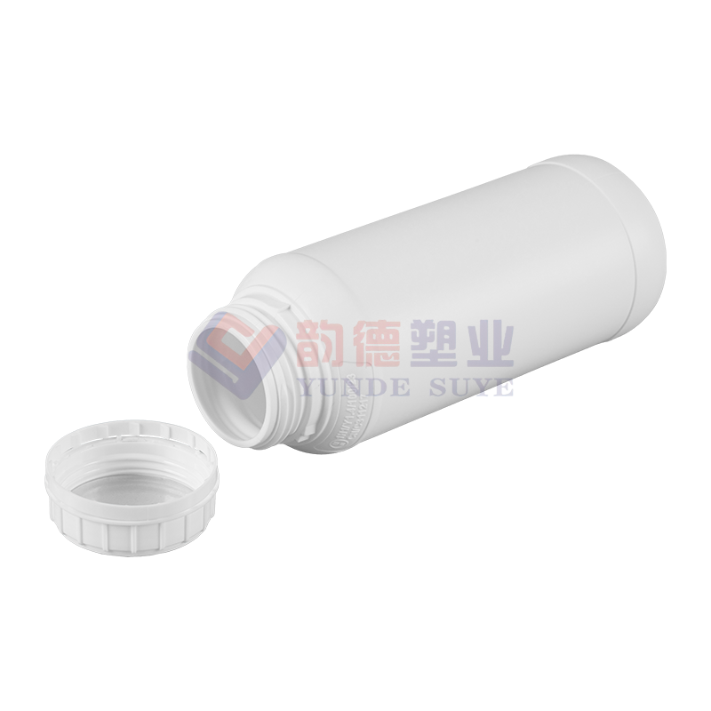 Thickened Pure White Chemical Fluoride Round Bottles 1L-07