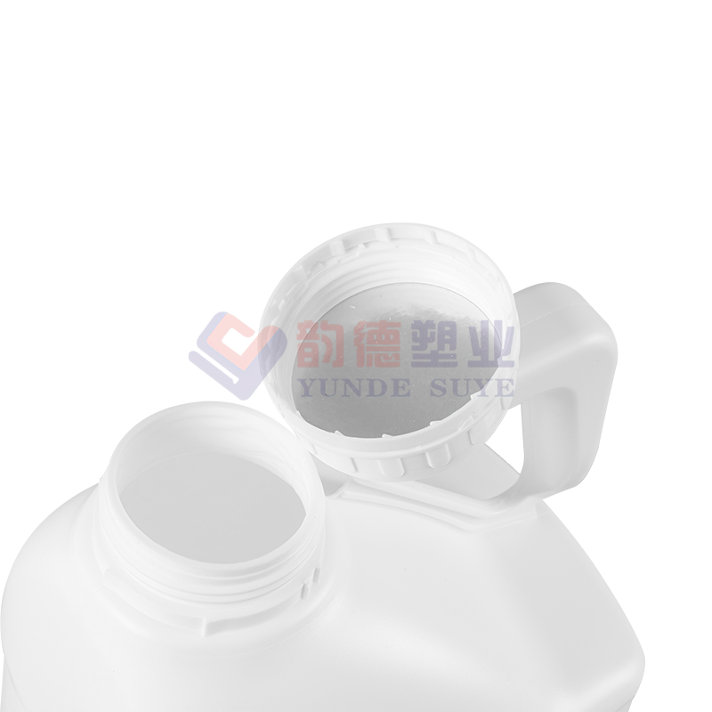 Pure White Plastic Fluorinated Square Barrel 5L-03