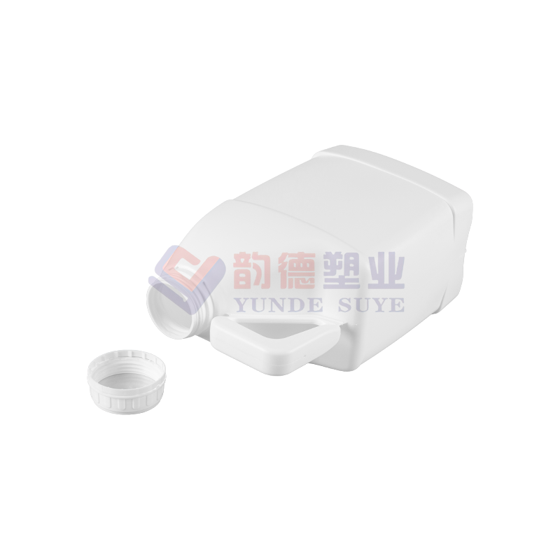 Pure White Plastic Fluorinated Square Barrel 5L-03