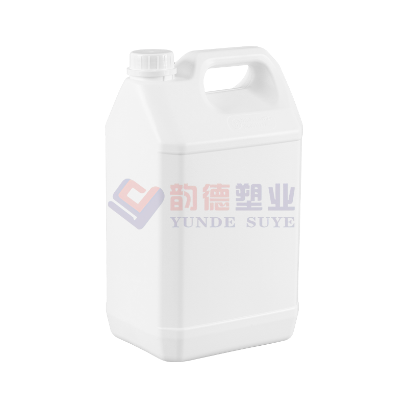 6 Liter Blow Molded Fluorinated Square Barrel 6L-01