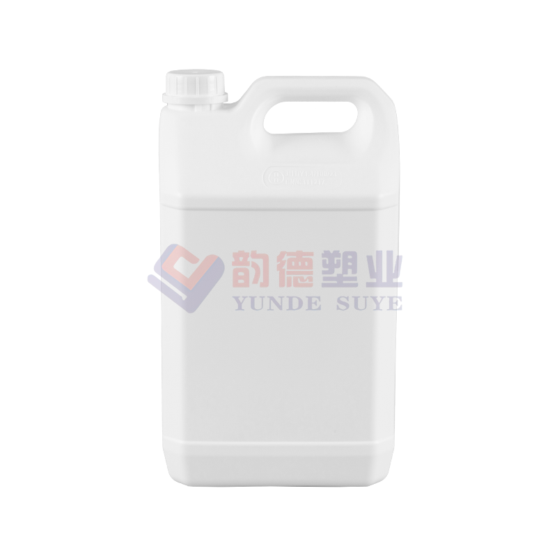 6 Liter Blow Molded Fluorinated Square Barrel 6L-01