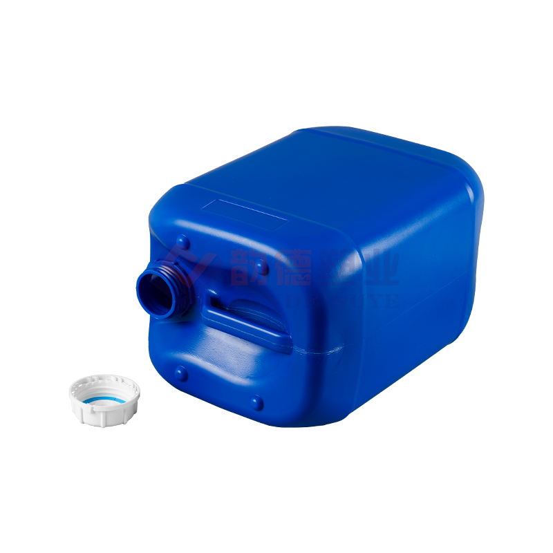 Blue Fluorinated Stacking Square Barrel 10L-03