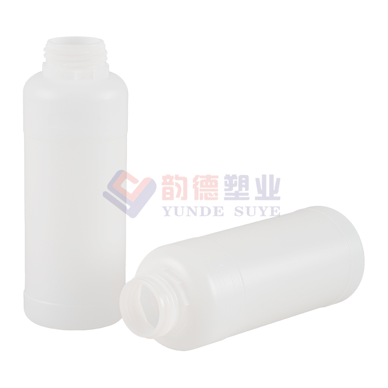 Thickened Hdpe Barrier Round Bottles for Food Packaging 500ml-01