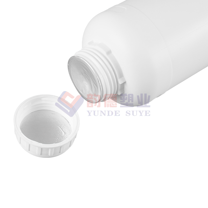 Thickened Hdpe Barrier Round Bottles for Food Packaging 500ml-01