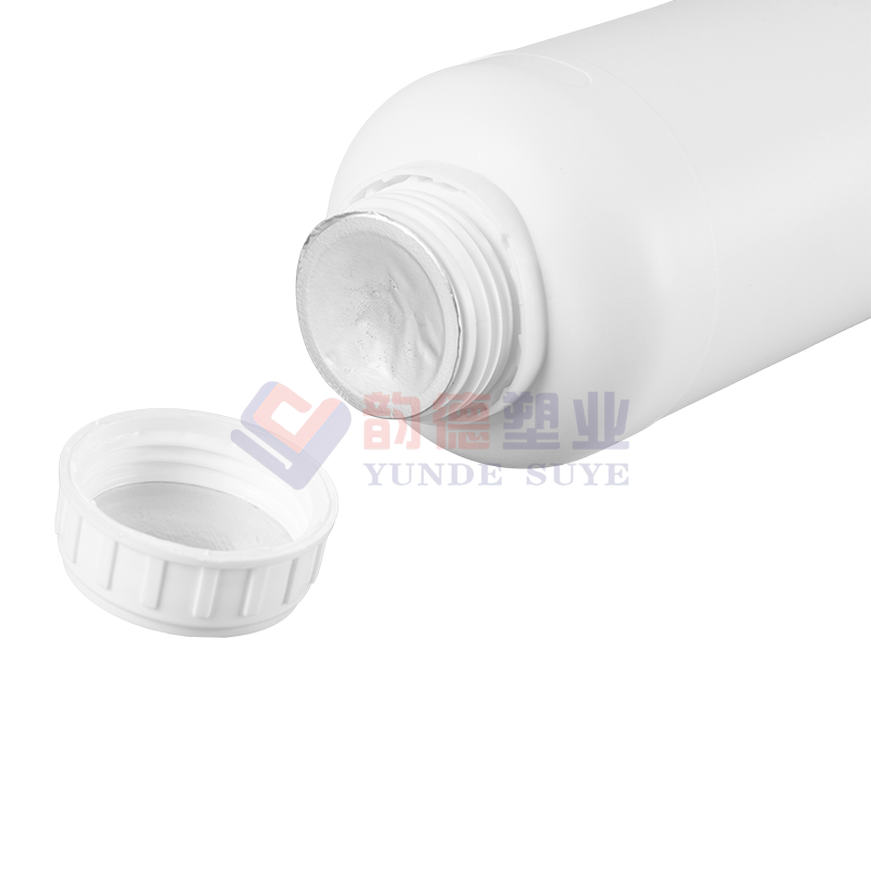 High Barrier and Anti-Penetration Thickened HDPE Round Bottle 1L-04