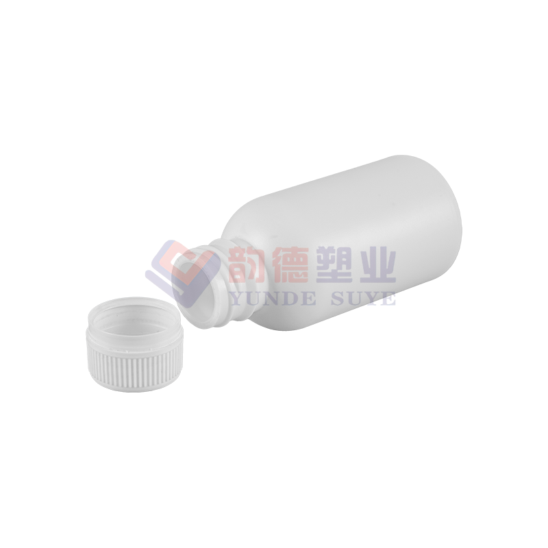 Translucent Plastic Fluoride Round Bottle 100ml-01（B）