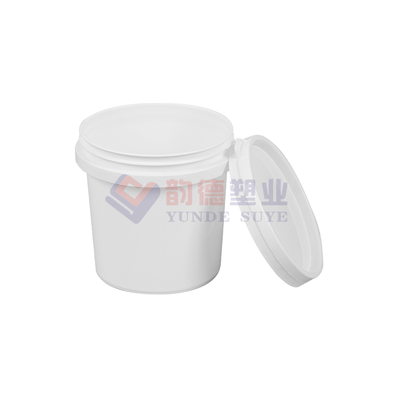 1L American Style Industrial Polypropylene Plastic Buckets with Lid