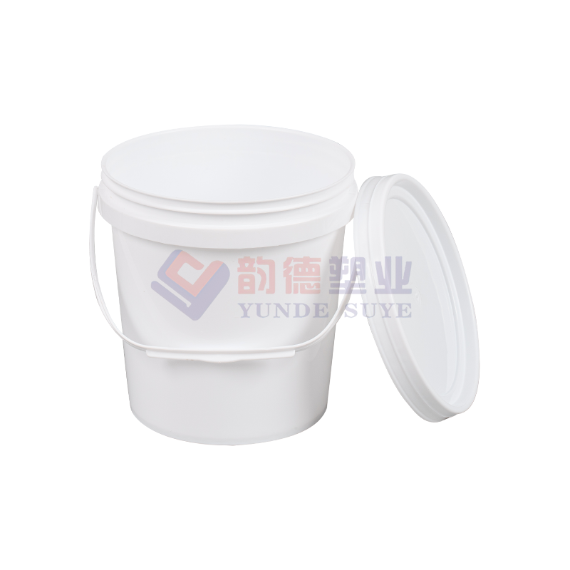 3L American Style PP Plastic Round Bucket with Lid