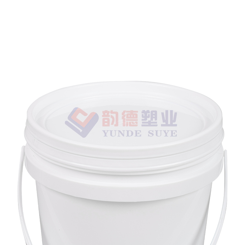 3L American Style PP Plastic Round Bucket with Lid