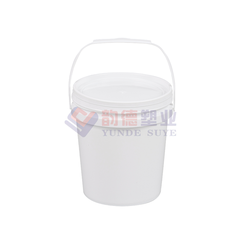 3L American Style PP Plastic Round Bucket with Lid