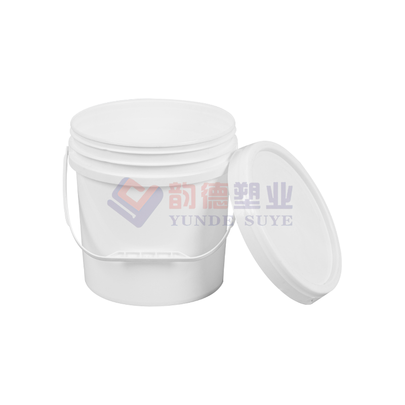 Empty 5L American Style PP Plastic Bucket with Lid