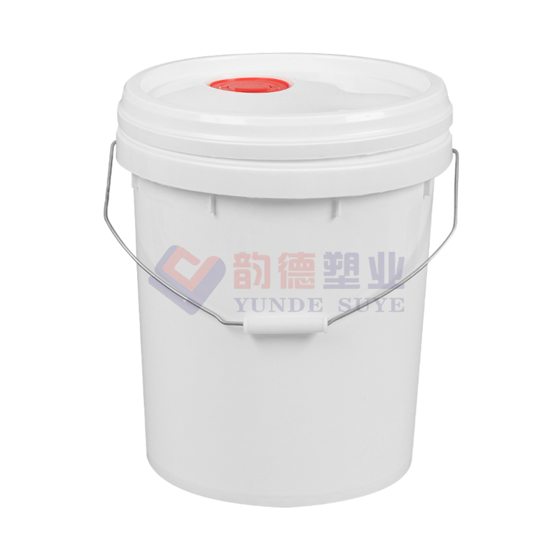 18L European Style PP Plastic Bucket with Spout Lid