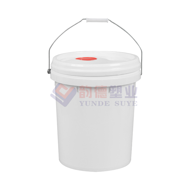 18L European Style PP Plastic Bucket with Spout Lid