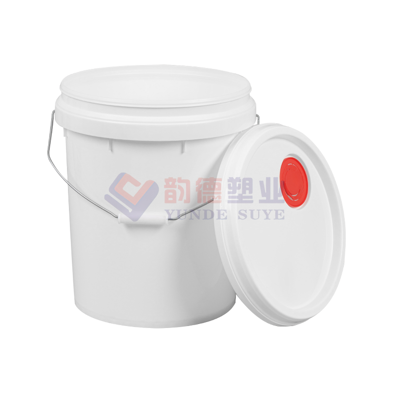 18L European Style PP Plastic Bucket with Spout Lid