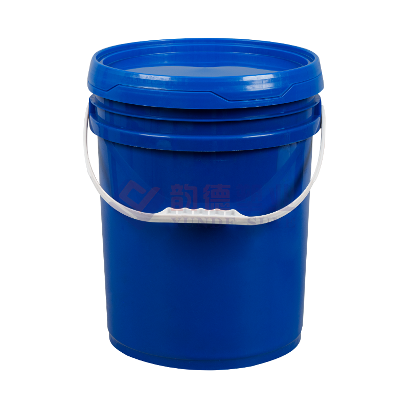 20L American Style Blue PP Plastic Pail with Lid and Mouth