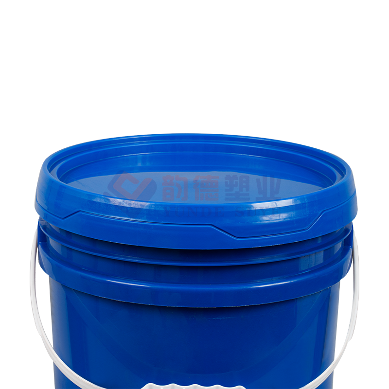 20L American Style Blue PP Plastic Pail with Lid and Mouth