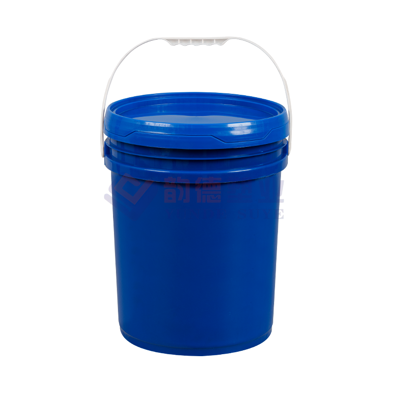 20L American Style Blue PP Plastic Pail with Lid and Mouth