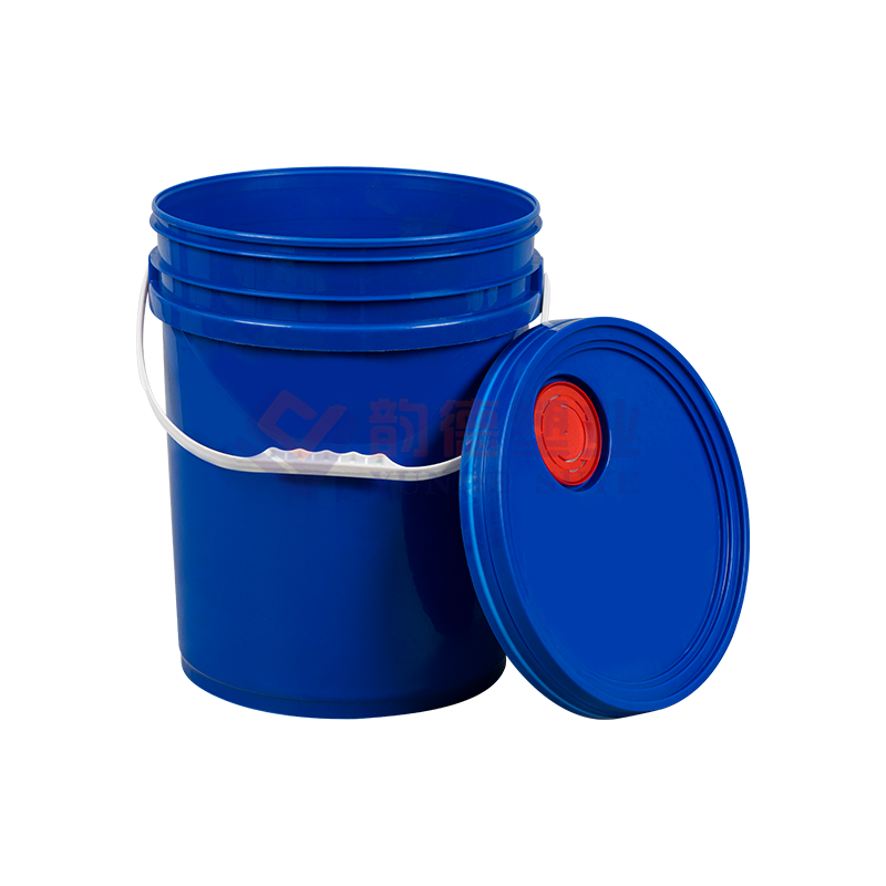 20L American Style Blue PP Plastic Pail with Lid and Mouth