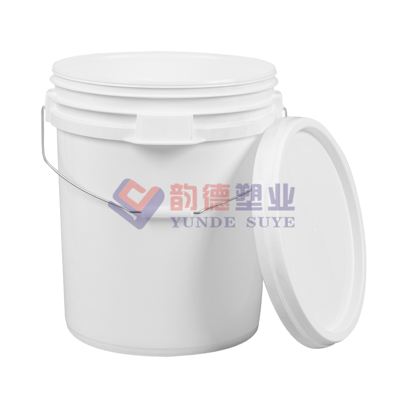 Food Grade 35L PP Plastic Bucket with Plastic Handle Lid