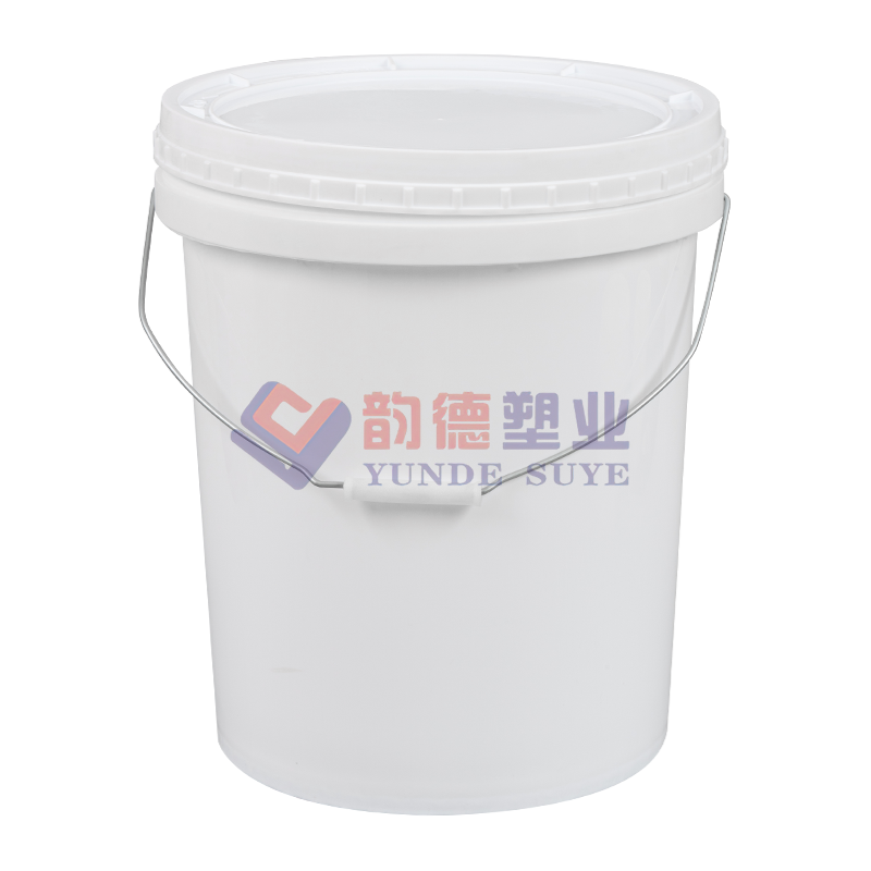 25L Spiral Cover PP Plastic Paint Bucket