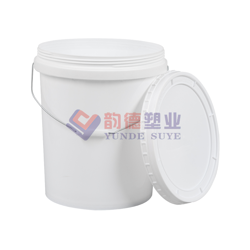 25L Spiral Cover PP Plastic Paint Bucket