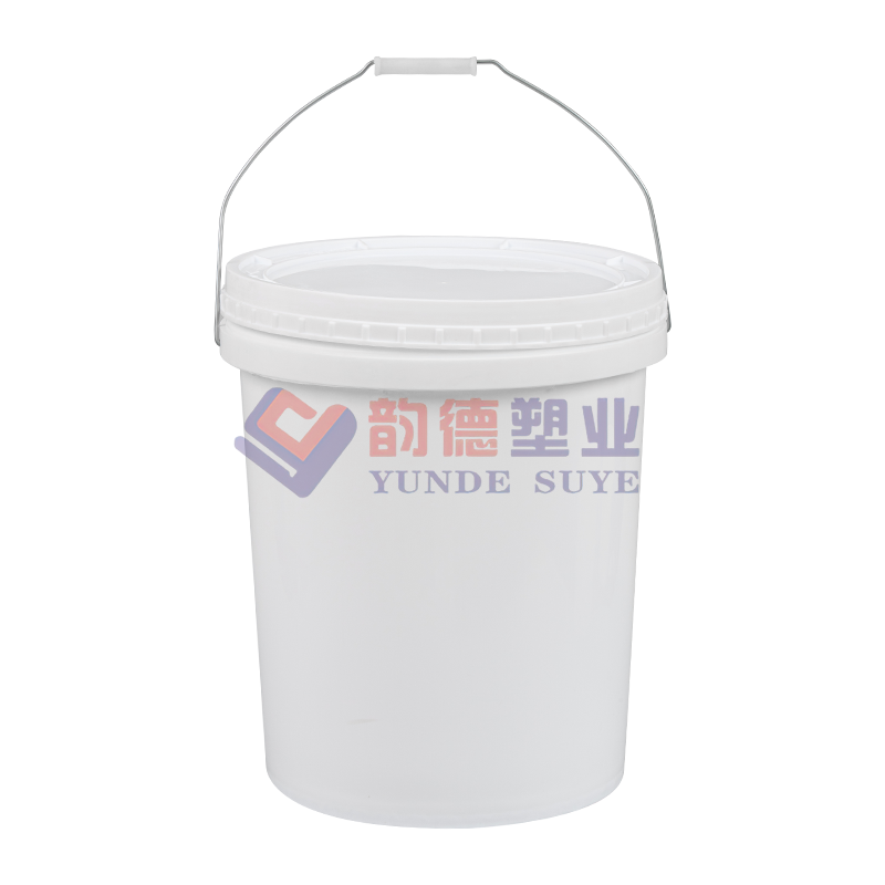 25L Spiral Cover PP Plastic Paint Bucket